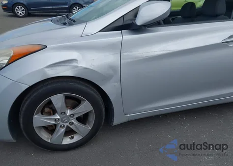 2013 Hyundai Elantra Gls из США, поврежденный, VIN 5NPDH4AE6DH373385